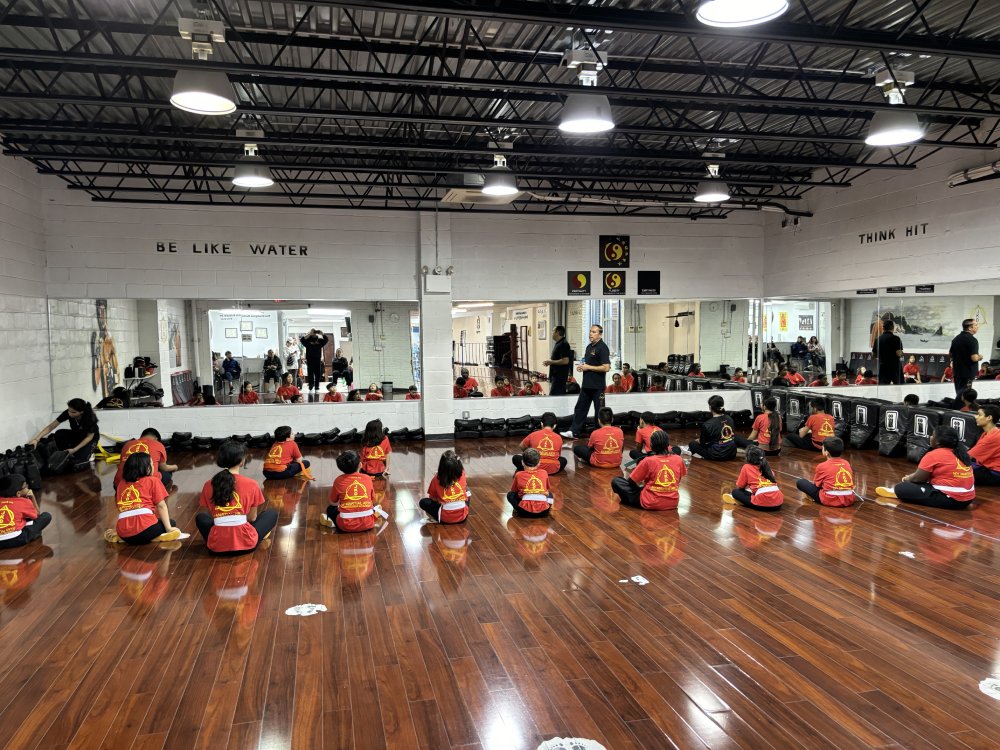 Kids martial arts program at NY Martial Arts Academy