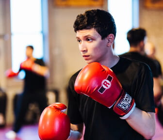 A student of NY Martial Arts Academy in action